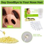 Nasenwachs Set für Männer & Frauen – 100g Wachs mit Applikatoren & Zubehör