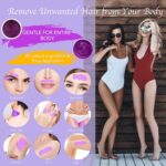 Wachswärmer Set – Heißwachsgerät mit 4 Wachsen & Zubehör für Zuhause