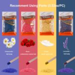 Wachswärmer Set – Heißwachsgerät mit 4 Wachsen & Zubehör für Zuhause