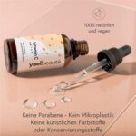 99% Natürliches Vitamin C & Hyaluron Serum / Dermaroller geeignet / Anti-Age & Anti-Falten – Bild 3