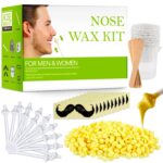Nasenwachs Set für Männer & Frauen – 100g Wachs mit Applikatoren & Zubehör