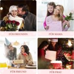 Ewige Rose im Glas mit LED – Romantisches Geschenk für Frauen & Dekoration – Bild 6