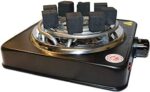 DIAMOND HOOKAH Premium Shisha Kohleanzünder elektrisch für Shisha Kohle - 5 Stufen Hitze, Kohlen Ofen, Kohlenanzünder elektrisch - 1000 Watt – Bild 3