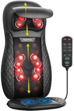 RENPHO Massagesitzauflage, Shiatsu Massageauflage Rückenmassagegerät mit drei Massagezonen Wärmefunktion und Vibrationsmassage, Tiefenmassage Rollmassage für Nacken Rücken Gesäss – Bild 9