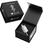 DILAW® Shisha DX1 Carbon Molassefänger Edelstahl Wasserpfeife, Vorkühler-Aufsatz für(Schliff 18/8) Zubehör – Bild 4