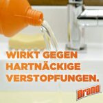 Drano (Mr Muscle) Extra Stark Power Gel Rohrreiniger – Rohrfrei fuer Kueche & Bad, 1000 ml – Bild 3