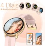 Smartwatch, AGPTEK 1,3 Zoll Armbanduhr – Bild 2