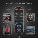 RENPHO Massagesitzauflage, Shiatsu Massageauflage Rückenmassagegerät mit drei Massagezonen Wärmefunktion und Vibrationsmassage, Tiefenmassage Rollmassage für Nacken Rücken Gesäss – Bild 15
