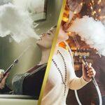 M.ROSENFELD Shisha Mundstück Glas Carbon mit Steckverbindung - Glasmundstück Mundgeblasen mit Edler Verzierung extra dick (2cm), 43cm lang - Universal Passend – Bild 5