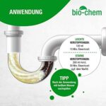 bio-chem Haar-weg– Flüssiger Abflussreiniger, Rohrreiniger – Bild 4