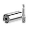 Steckschlüssel NASUM Universalschlüssel Universal Nuss Multi Funktions Handwerkzeuge Geschenk für Männer Reparatur Werkzeuge 7-19mm mit Adapter