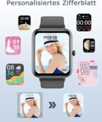 GRV Smartwatch Damen & Herren – Fitnessuhr mit Pulsmesser, SpO2, Schlafmonitor, IP68, Multi-Sport für iOS & Android – Bild 2
