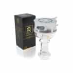 M. ROSENFELD Premium Glaskopf Shisha Set – mit einzigartigem Multi-Ring-Boden – passt für alle gängigen Köpfe