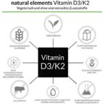 Vitamin D3 + K2 Depot - 180 Tabletten – Bild 3