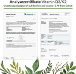 Vitamin D3 + K2 Depot - 180 Tabletten – Bild 4