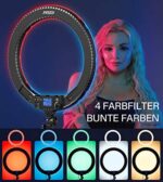 IVISII Ringlicht mit Fernbedienung, 19 Zoll – Bild 2