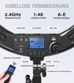 IVISII Ringlicht mit Fernbedienung, 19 Zoll – Bild 6