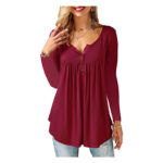 1-long Sleeve-weinrot