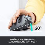 Logitech MX Ergo Kabellose - Maus – Bild 2