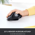 Logitech MX Ergo Kabellose - Maus – Bild 3
