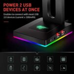 Havit Headset Ständer mit 2 USB Anschlüssen – Bild 2