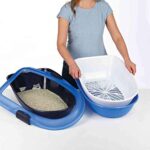 Katzentoilette Berto ca. 39 x 22 x 59 cm mit Trennsystem – Bild 6