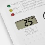 Smartwares RM370 Kohlenmonoxid CO Melder mit Display und Temperaturanzeige, Prüftaste – Bild 5