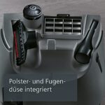 Siemens Staubsauger mit Beutel synchropower VS06B112A, Bodenstaubsauger, Hygiene-Filter, Bodendüse für Parkett, Teppich, Fliesen, langes Kabel, Fugendüse – Bild 4