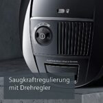 Siemens Staubsauger mit Beutel synchropower VS06B112A, Bodenstaubsauger, Hygiene-Filter, Bodendüse für Parkett, Teppich, Fliesen, langes Kabel, Fugendüse – Bild 6