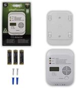 Smartwares RM370 Kohlenmonoxid CO Melder mit Display und Temperaturanzeige, Prüftaste – Bild 12