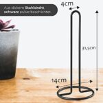 KADAX Küchenrollenhalter, praktischer Papierhalter – Bild 3