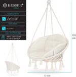 KESSER® Hängesessel mit Kissen – Bild 7