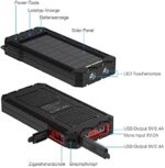 Poweradd Solar Power Bank 12000mAh mit 2 USB – Bild 2