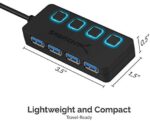 Sabrent USB 3.0 Hub mit einzelnen Power Schalter – Bild 8