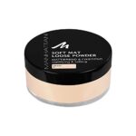 Manhattan Soft Mat Loose Powder, Loses Puder zum Mattieren und Baken des Teints, Farbe Beige 2, 1 x 20g