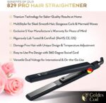 Glätteisen Locken und Glätten Haarglätter – Bild 2