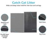 Katzenklo Matte, Anti Tracking EZ Offene Kanten-Littermatte – Bild 2