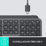 Logitech MX Keys Plus kabellose beleuchtete Tastatur mit Handballenauflage – Bild 10