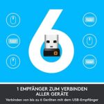 Logitech M705 Marathon Kabellose Maus – 3-Jahre Batterie, 5 Tasten, USB-Empfänger, Kompatibel mit PC, Mac & Chromebook – Bild 8