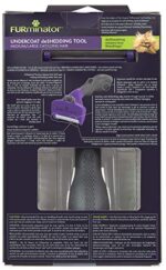 FURminator deShedding- Katzenbürste für mittelgrosse bis grosse Katzen zur Entfernung der Unterwolle - Verbessertes Design – Bild 3