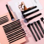 DUcare Make-up Pinsel Professional Matte Black Premium Hair Kabuki Foundation Pinsel Gesichtspuder Rouge Blending Lidschatten Make Up Pinsel Kit-Geburtstagsgeschenke – Bild 5