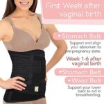 KeaBabies 3 in 1 Postpartale Bauch Unterstützung Erholung Gürtel - Postpartum Gürtel für Damen - Postnatal Bauchgurt nach Geburt - Rückbildungsgürtel nach Geburt – Bild 7