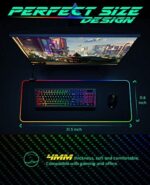 UtechSmart RGB Gaming Mauspad – Bild 5
