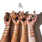 NYX Professional Makeup Born to Glow Liquid Illuminator, Flüssiges Schimmer Makeup, Highlighter, Foundation Base, Vegane Formel, Farbton Pure Gold – Bild 2