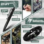 Jungle Monkey, Survival Kit, 13 teiligiges Premium Set, Messer, Taschenlampe, Outdoor Set, Ausrüstung für Wandern & Camping, Kit Survivalkit Equipment, Optimal ausgestattet – Bild 6