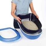 Katzentoilette Berto ca. 39 x 22 x 59 cm mit Trennsystem – Bild 7