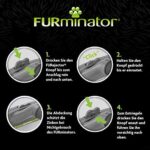 FURminator deShedding- Katzenbürste für mittelgrosse bis grosse Katzen zur Entfernung der Unterwolle - Verbessertes Design – Bild 7