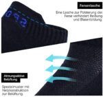 Fullluwaa 6/12 Paar Sneaker Socken Herren Damen Kurze Halbsocken Sportsocken Männer Baumwolle – Bild 3