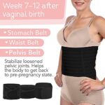 KeaBabies 3 in 1 Postpartale Bauch Unterstützung Erholung Gürtel - Postpartum Gürtel für Damen - Postnatal Bauchgurt nach Geburt - Rückbildungsgürtel nach Geburt – Bild 8