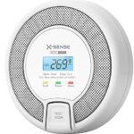 X-Sense CO Melder mit Digitalanzeige, Kohlenmonoxidmelder, akkurater Sensor mit 10-Jahren Lebensdauer, Batterie austauschbar, BSI Zertifiziert nach EN 50291, CO03D